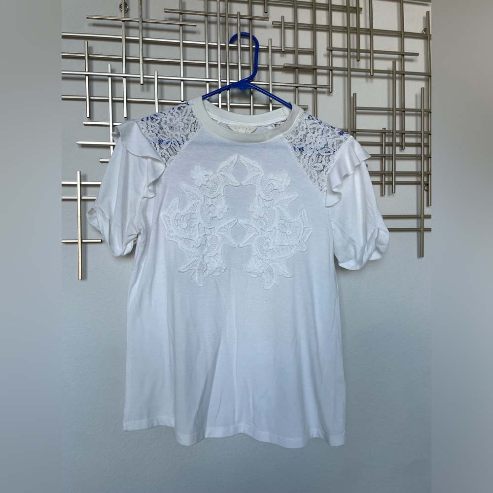 White Lacey shirt